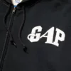 Sudadera con capucha, cremallera y logo oversize de GAP × Awake NY