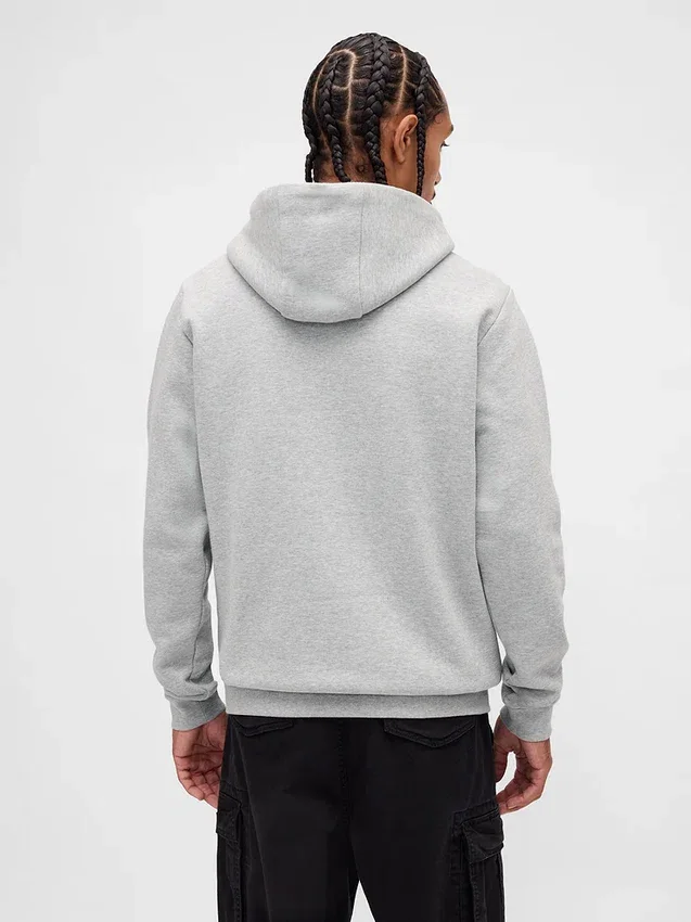 Sudadera con capucha de felpa francesa de peso grueso Hill City