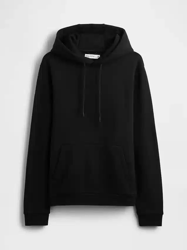 Sudadera con capucha de felpa francesa de peso grueso Hill City