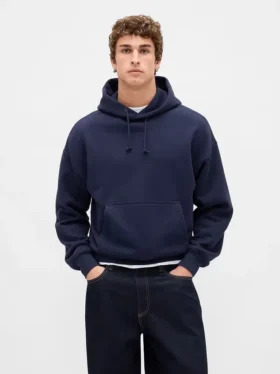 Sudadera con capucha de felpa francesa extra gruesa para adulto