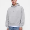 Sudadera con capucha de felpa francesa extra gruesa para adulto