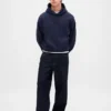 Sudadera con capucha de felpa francesa extra gruesa para adulto
