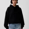 Sudadera con capucha de felpa francesa extra gruesa para adulto
