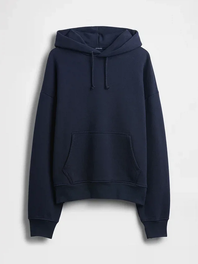 Sudadera con capucha de felpa francesa extra gruesa para adulto