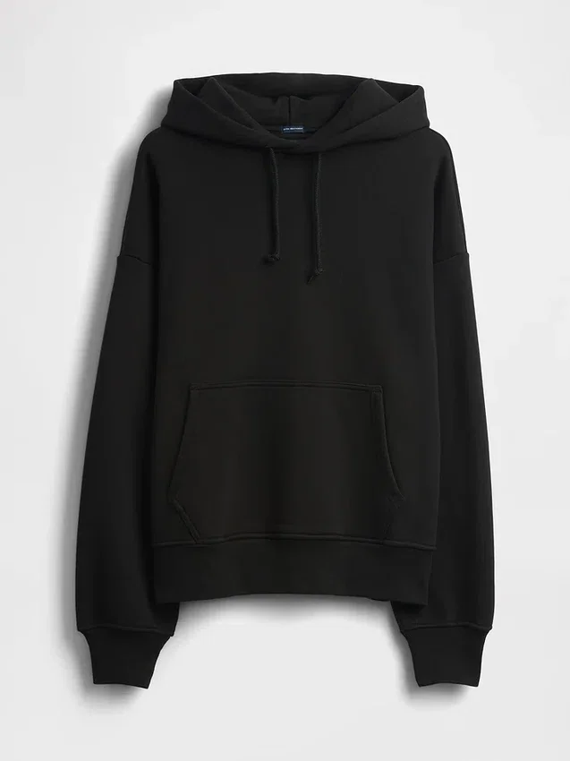 Sudadera con capucha de felpa francesa extra gruesa para adulto