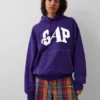 Sudadera con capucha Gap × Awake Ny de tejido grueso y logo oversize
