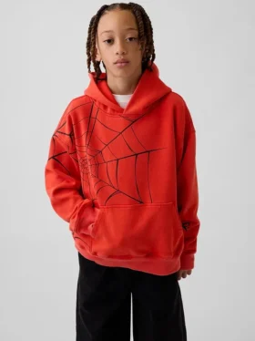 Sudadera con capucha holgada para niño Marvel Vintagesoft Spider-Man