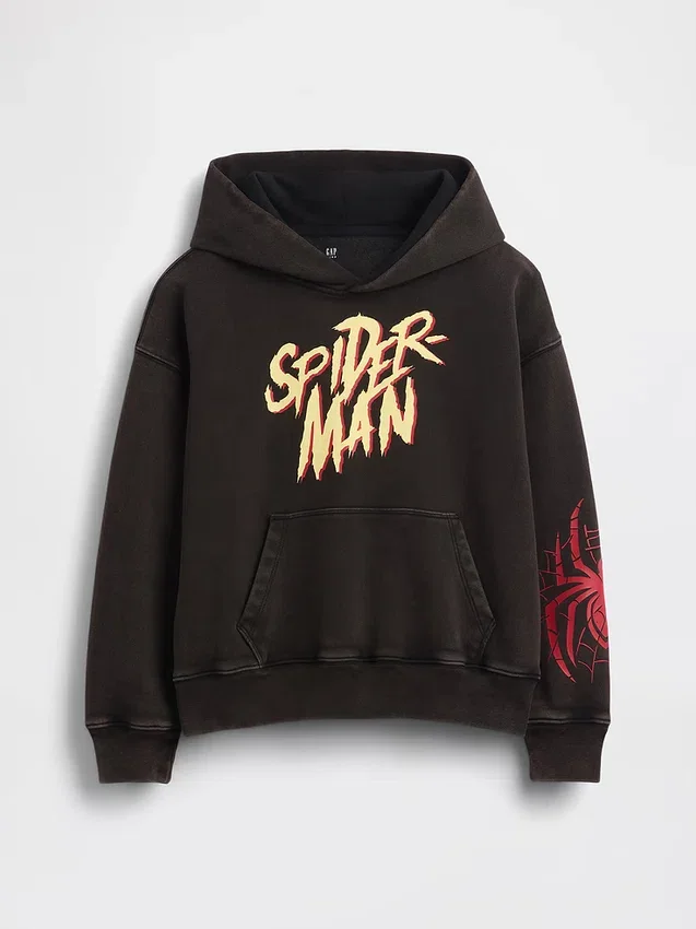 Sudadera con capucha holgada para niño Marvel Vintagesoft Spider-Man