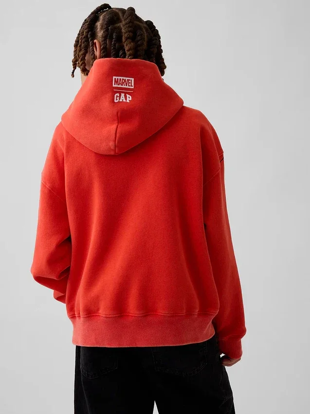 Sudadera con capucha holgada para niño Marvel Vintagesoft Spider-Man