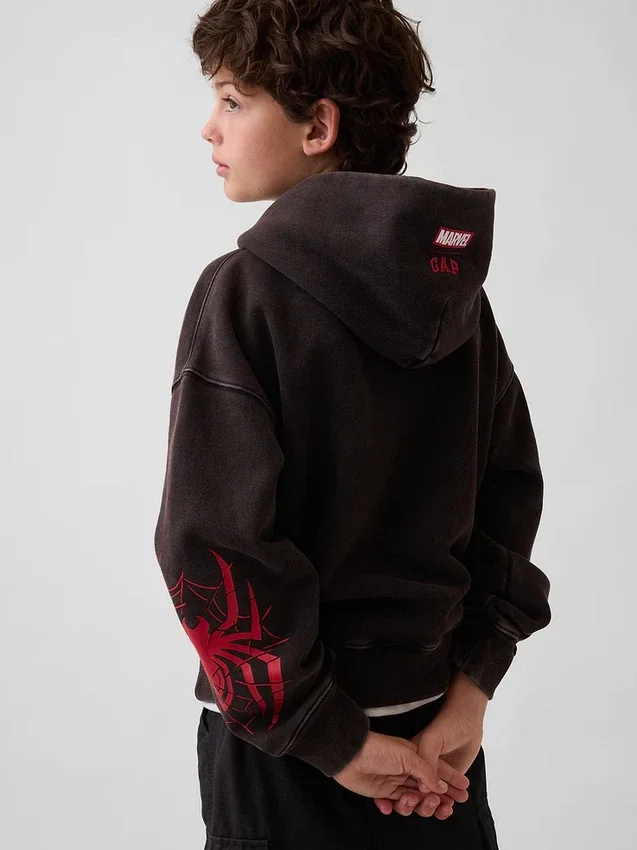 Sudadera con capucha holgada para niño Marvel Vintagesoft Spider-Man