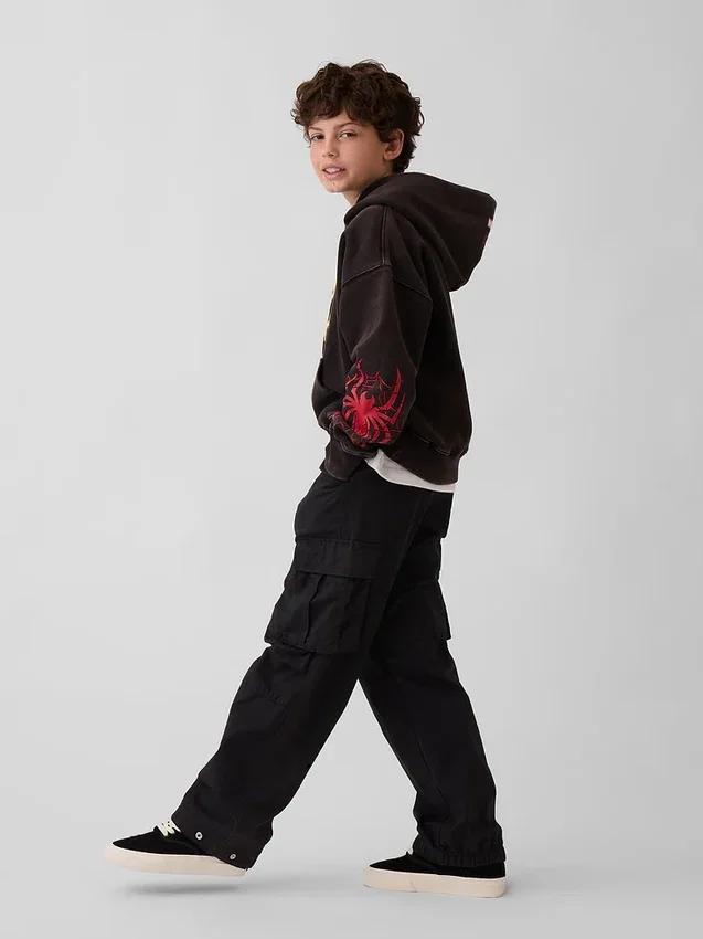 Sudadera con capucha holgada para niño Marvel Vintagesoft Spider-Man