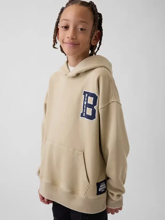 Sudadera con capucha holgada «Super Mario Vintagesoft» para niños