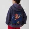 Sudadera con capucha holgada «Super Mario Vintagesoft» para niños