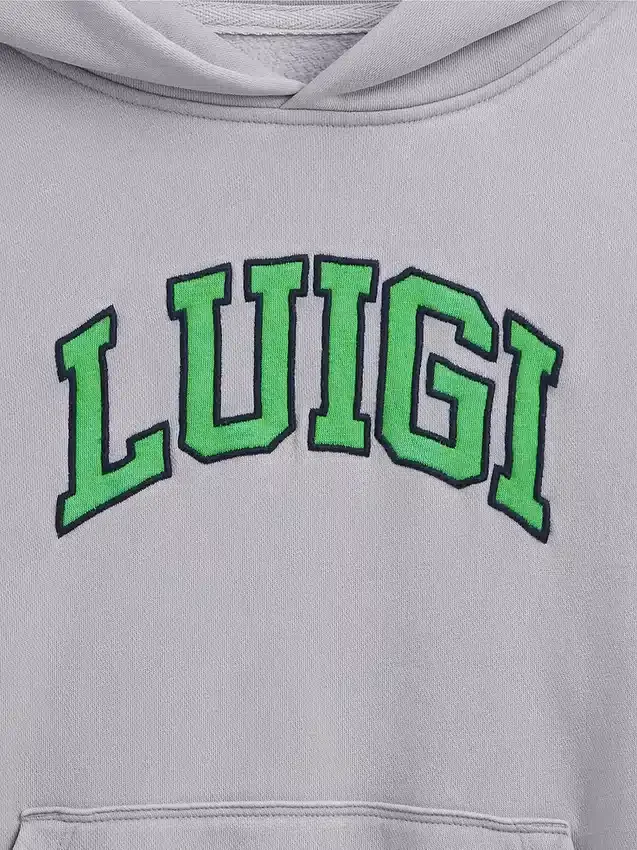 Sudadera con capucha holgada «Super Mario Vintagesoft» para niños