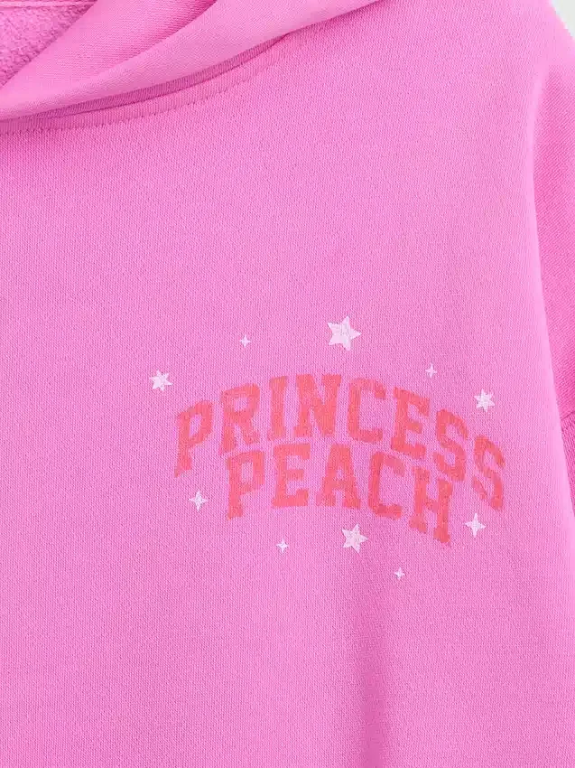 Sudadera con capucha holgada «Super Mario Vintagesoft» para niños