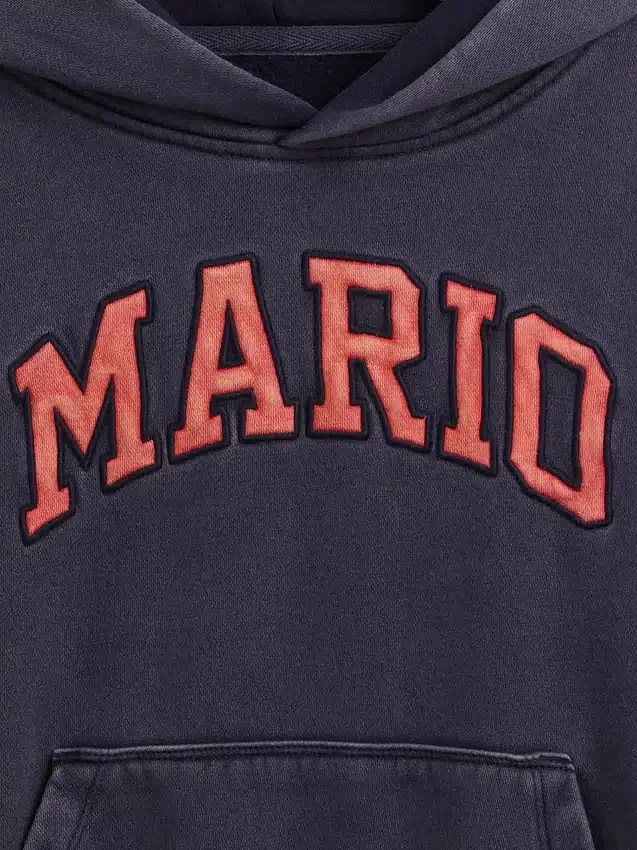 Sudadera con capucha holgada «Super Mario Vintagesoft» para niños