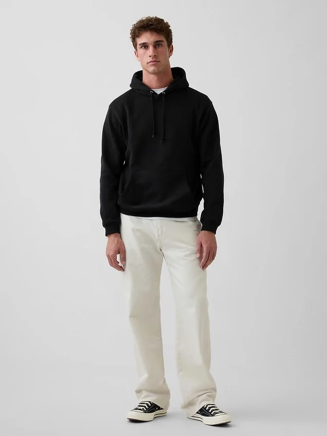 Sudadera con capucha holgada Vintagesoft para adulto