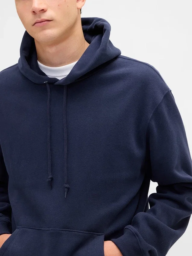 Sudadera con capucha holgada Vintagesoft para adulto