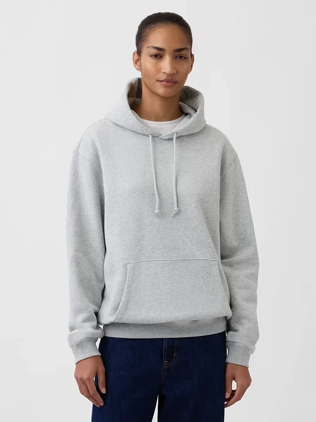 Sudadera con capucha holgada Vintagesoft para adulto