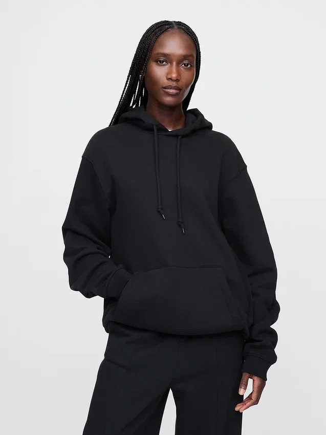 Sudadera con capucha holgada Vintagesoft para adulto