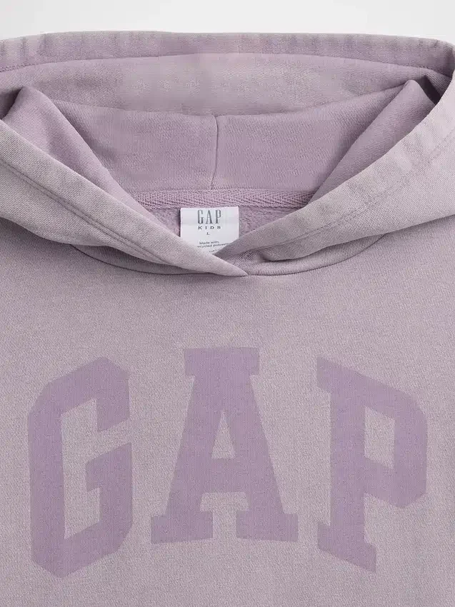 Sudadera con capucha holgada Vintagesoft para niños