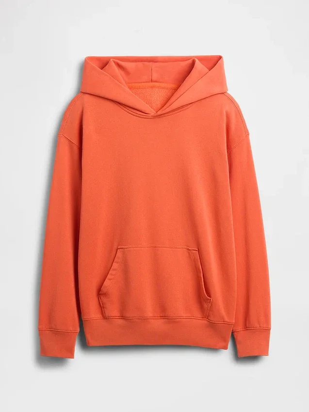 Sudadera con capucha holgada Vintagesoft para niños
