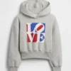 Sudadera con capucha «Love» de Robert Indiana para niños