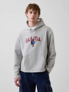 Sudadera con capucha oversize con logotipo «Americana» de Vintagesoft