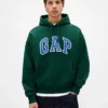 Sudadera con capucha oversize de felpa francesa extra gruesa para adulto con logotipo
