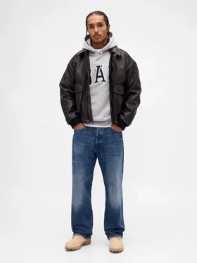 Sudadera con capucha oversize de felpa francesa extra gruesa para adulto con logotipo