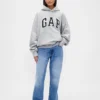 Sudadera con capucha oversize de felpa francesa extra gruesa para adulto con logotipo