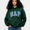 Sudadera con capucha oversize de felpa francesa extra gruesa para adulto con logotipo