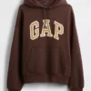 Sudadera con capucha oversize de felpa francesa extra gruesa para adulto con logotipo