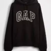 Sudadera con capucha oversize de felpa francesa extra gruesa para adulto con logotipo