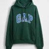 Sudadera con capucha oversize de felpa francesa extra gruesa para adulto con logotipo