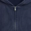Sudadera con capucha oversize de felpa Vintagesoft con cremallera en cuña