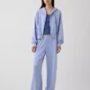 Pantalones de chándal holgados de felpa Vintagesoft de talle medio