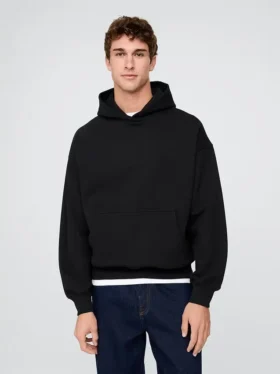 Sudadera con capucha oversize de peso grueso para adulto