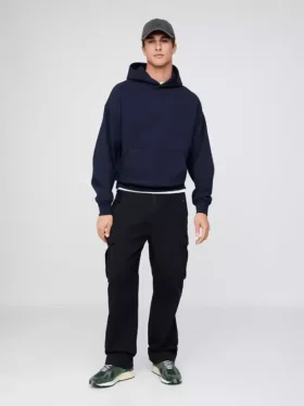 Sudadera con capucha oversize de peso grueso para adulto