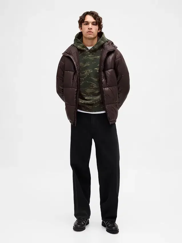 Sudadera con capucha oversize de peso grueso para adulto