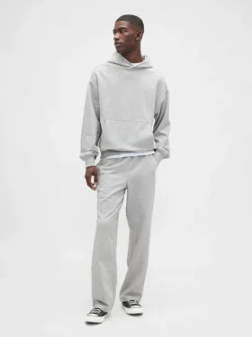 Sudadera con capucha oversize de peso grueso para adulto