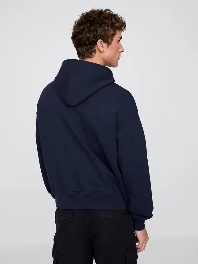 Sudadera con capucha oversize de peso grueso para adulto