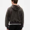 Sudadera con capucha oversize de peso grueso para adulto