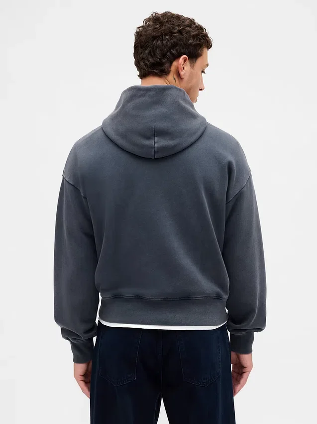Sudadera con capucha oversize de peso grueso para adulto
