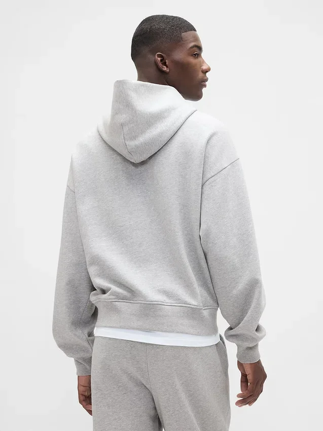 Sudadera con capucha oversize de peso grueso para adulto