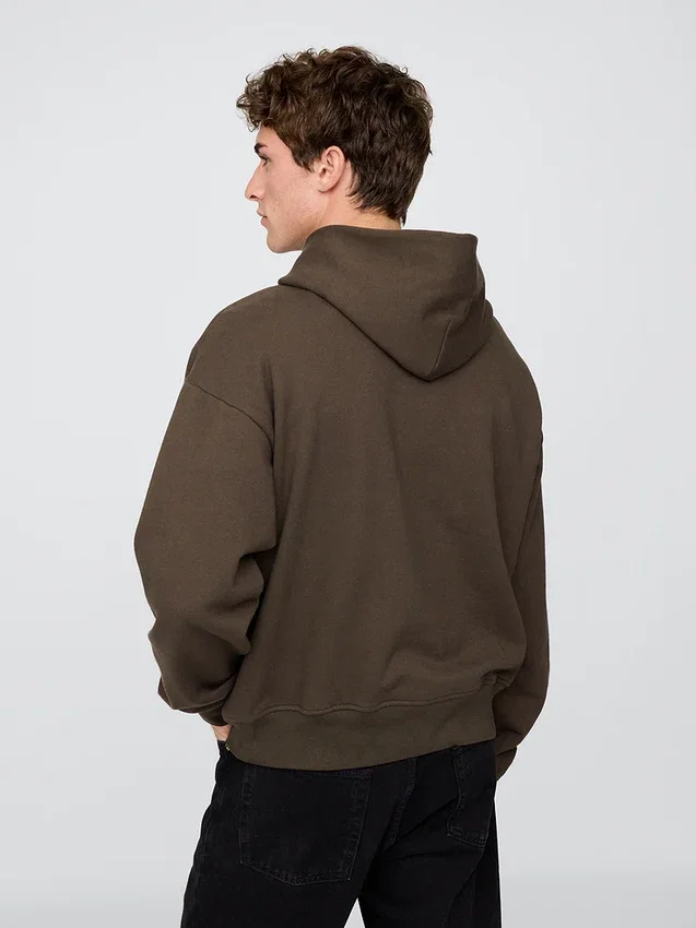Sudadera con capucha oversize de peso grueso para adulto