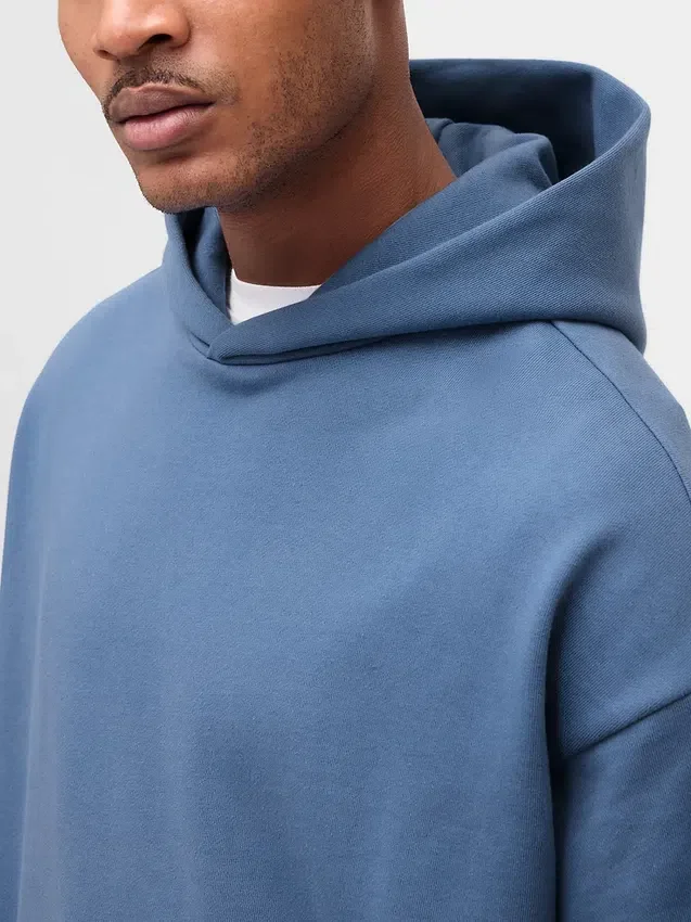 Sudadera con capucha oversize de peso grueso para adulto