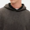 Sudadera con capucha oversize de peso grueso para adulto