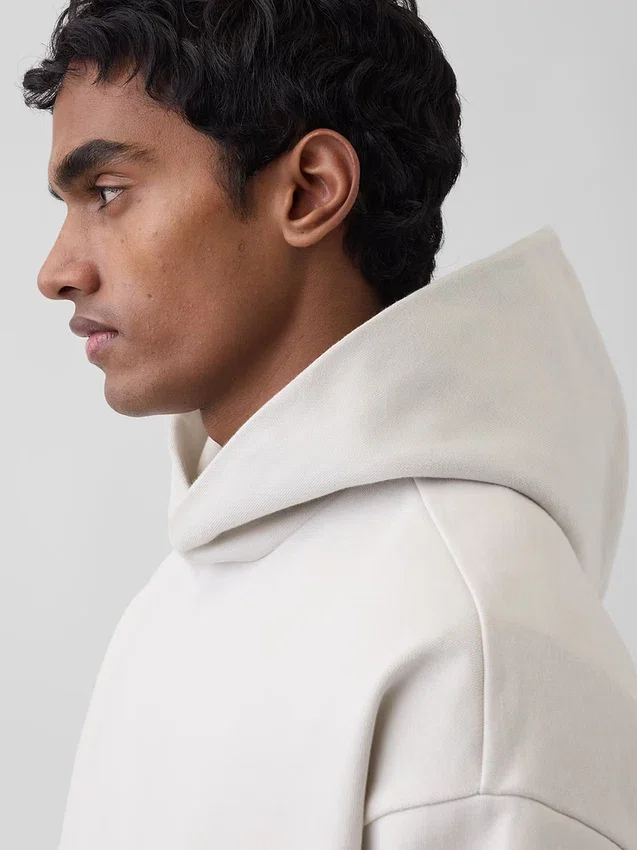 Sudadera con capucha oversize de peso grueso para adulto