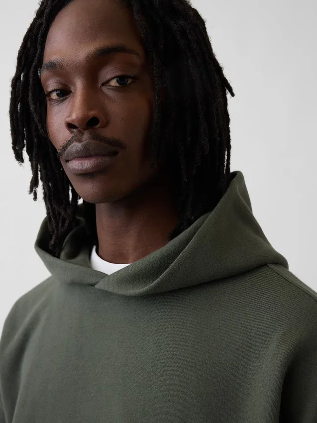 Sudadera con capucha oversize de peso grueso para adulto